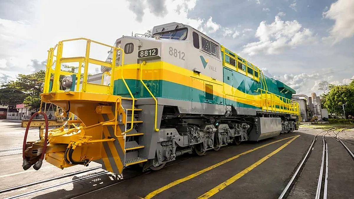 Vale recebe nova locomotiva da Wabtec mais eficiente e sustentável